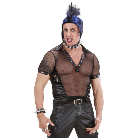 Colar Punki com pontas para fantasias Colar Punki com pontas para fantasias