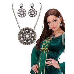 CONJUNTO COLAR E BRINCOS CELTA