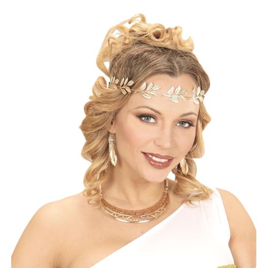 Coroa de louros dourada