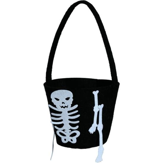 Cubo de feltro para decoração de Halloween (vários tamanhos) - Ideal para festas à fantasia e comemorações