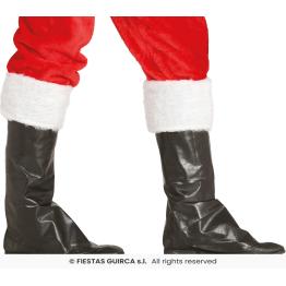 Capas de bota infantis com o Papai Noel