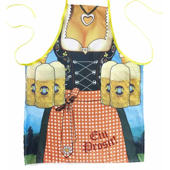 Avental menina bávara da Oktoberfest