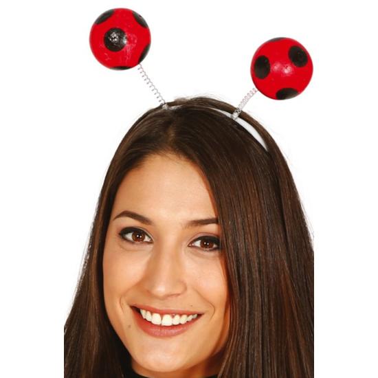 Tiara de bolas de joaninha Tiara de bolas de joaninha