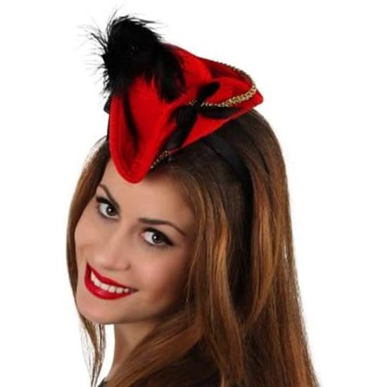 Tiara mini chapéu pirata Tiara mini chapéu pirata