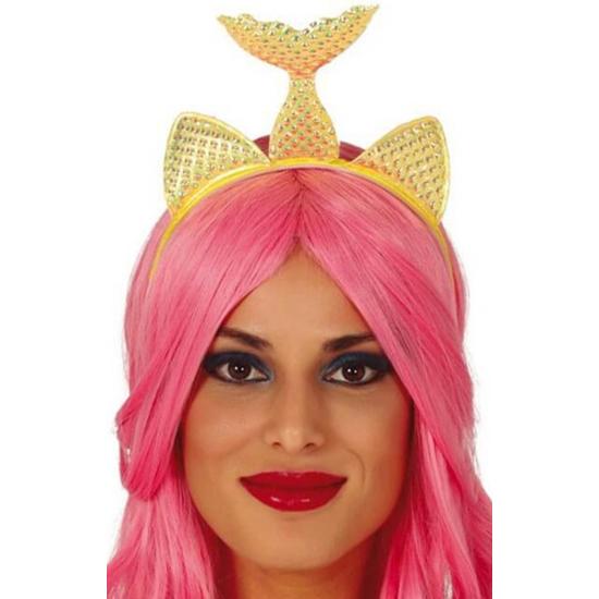 Tiara de sereia dourada Tiara de sereia dourada