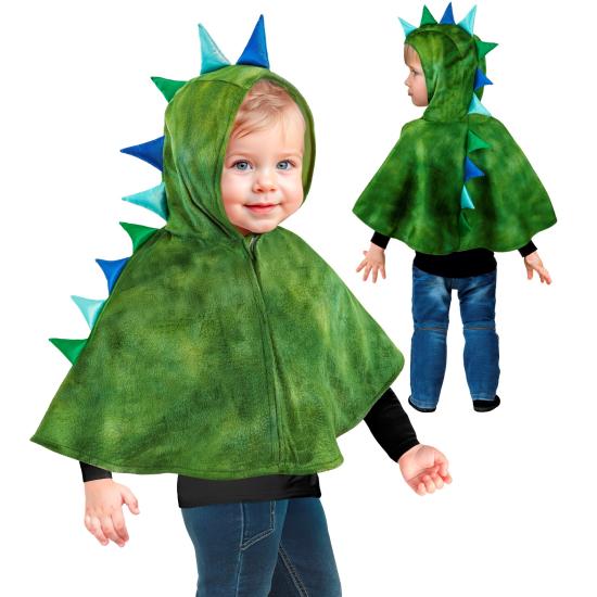 Pelúcia de dinossauro com capuz