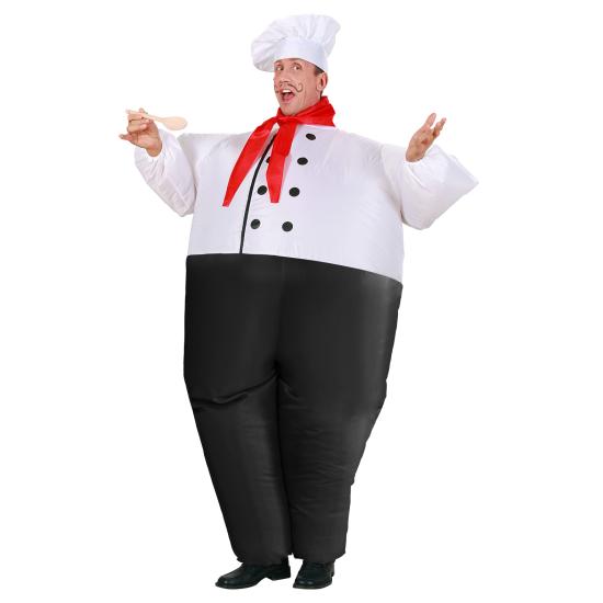 Fantasia inflável de chef tamanho único