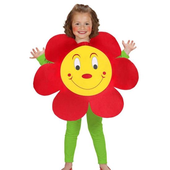 Fantasia de flor de primavera tamanho 3-5 anos.