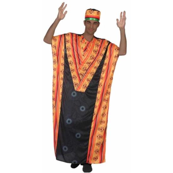 Fantasia de líder africano adulto