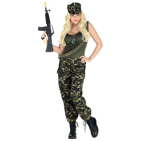 Fato militar super sexy para adulto Fato militar super sexy para adulto