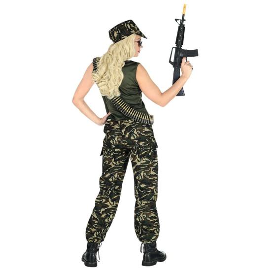 Fato militar super sexy para adulto Fato militar super sexy para adulto