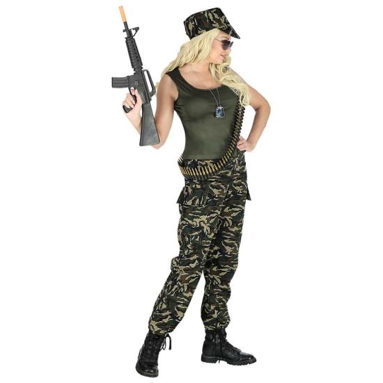 Fato militar super sexy para adulto Fato militar super sexy para adulto