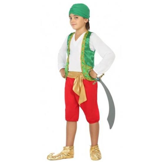 Fato de deserto árabe de Aladdin para criança Fato de deserto árabe de Aladdin para criança