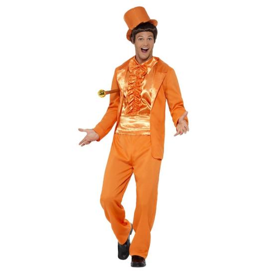 Disfraz 2 Tontos Muy Tontos Naranja para hombre