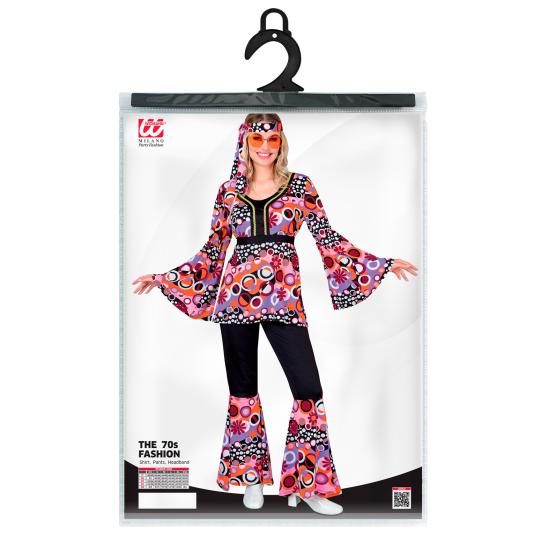 Fantasia estilo anos 70, reggae, hippie, flower power, febre disco, fantasias de carnaval