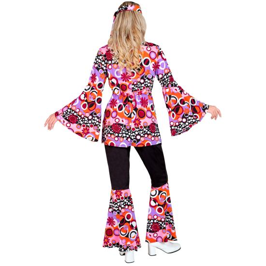 Fantasia estilo anos 70, reggae, hippie, flower power, febre disco, fantasias de carnaval