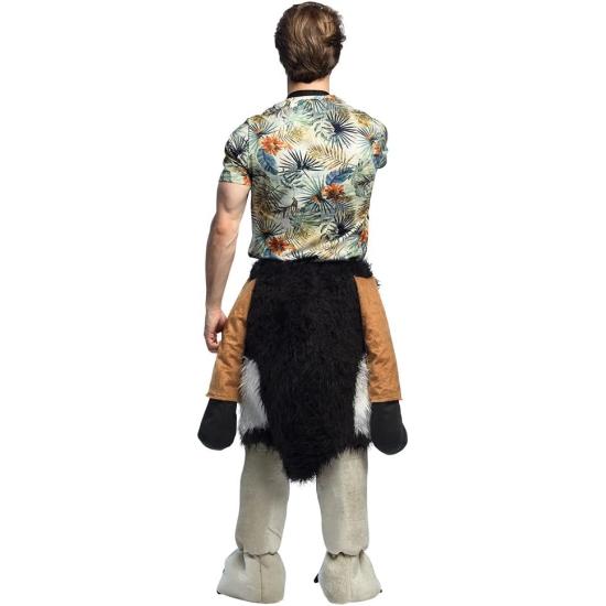 Fantasia de avestruz (tamanho único)