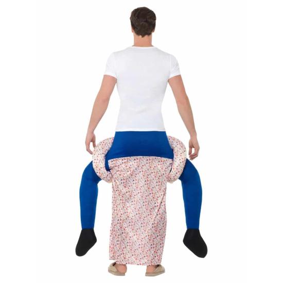 Fantasia de ombros de vovó adulta