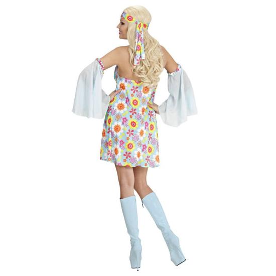 Fato adulto azul claro dos anos 70