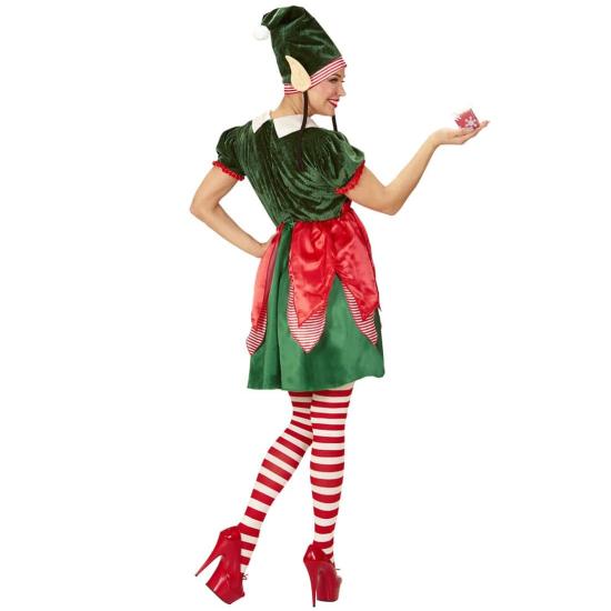 Fantasia de Elfo Ajudante do Papai Noel adulto