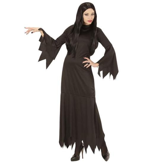Fato de Morticia Addams para adulto
