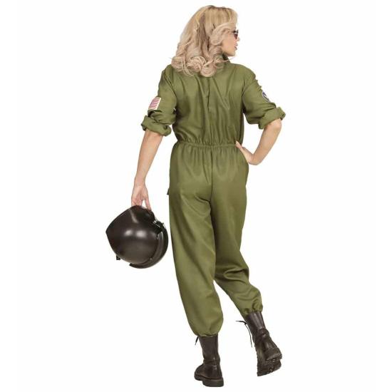 Fantasia de piloto de caça instrutor de Top Gun para mulheres Fantasia de piloto de caça instrutor de Top Gun para mulheres