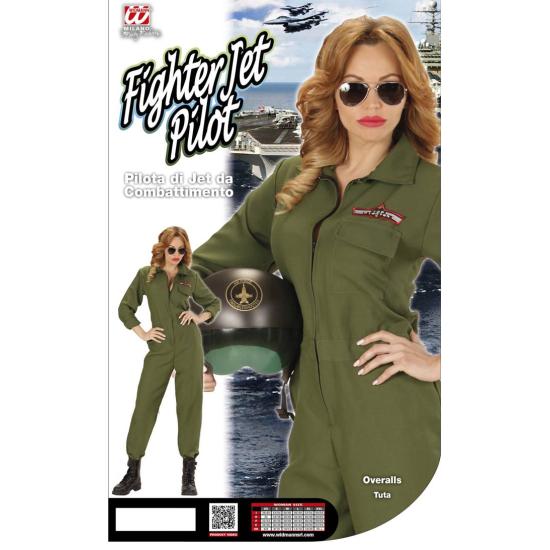 Fantasia de piloto de caça Top Gun para mulheres Fantasia de piloto de caça Top Gun para mulheres