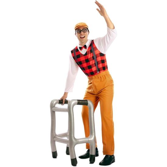 Fantasia de avô chorão adulto