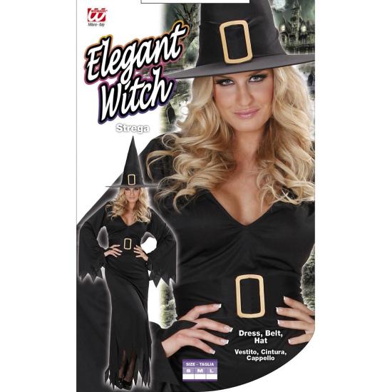Fantasia de bruxa elegante para adulto