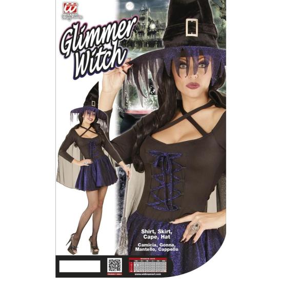 Fantasia adulta de bruxa Glimmer Lilla ^