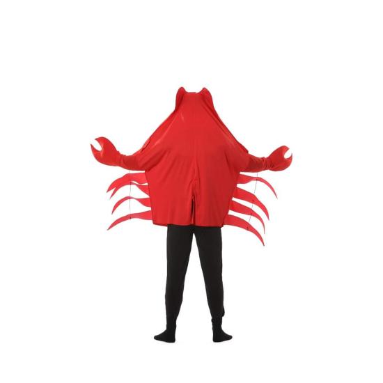 Fantasia de caranguejo marinho adulto