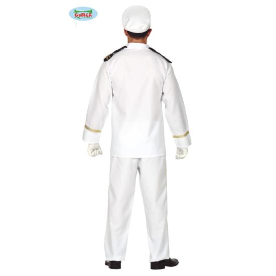 Fantasia adulta de capitão da Marinha