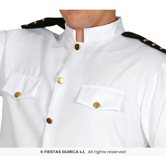 Fantasia adulta de capitão da Marinha