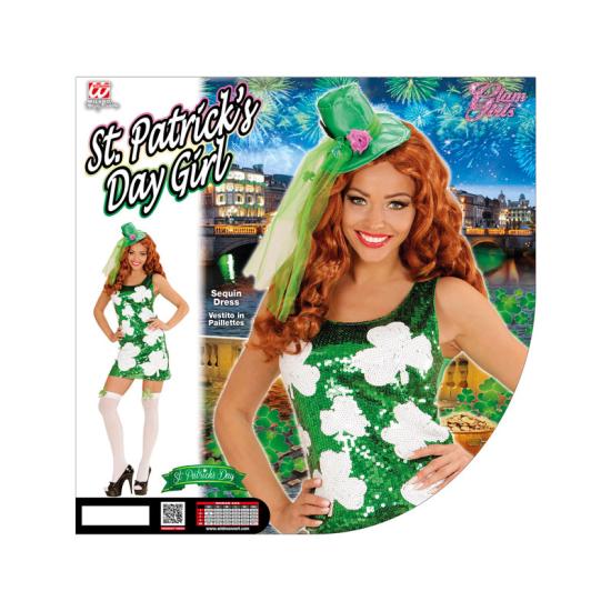 Fato de menina do dia de São Patrício