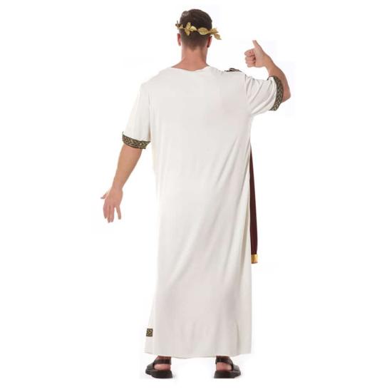 Fato de César Augusto romano para homem