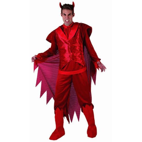 Fantasia adulta de demônio maligno. Fantasia adulta de demônio maligno.