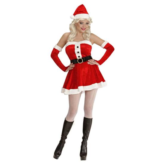 Fantasia de mãe atraente para adulto de Natal