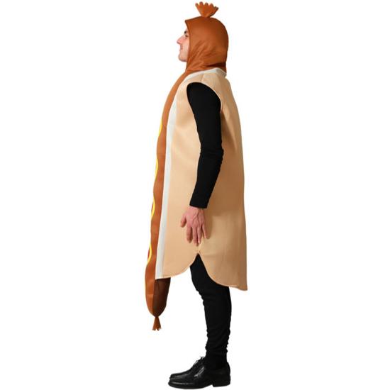 Fato de cachorro-quente adulto tamanho M