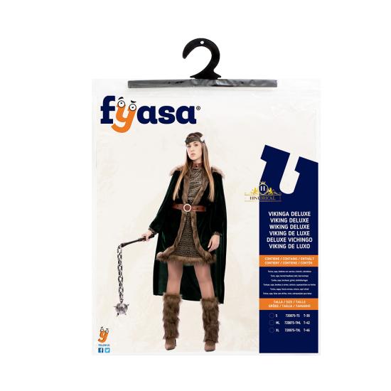 Fantasia de Rainha Viking para Adultos