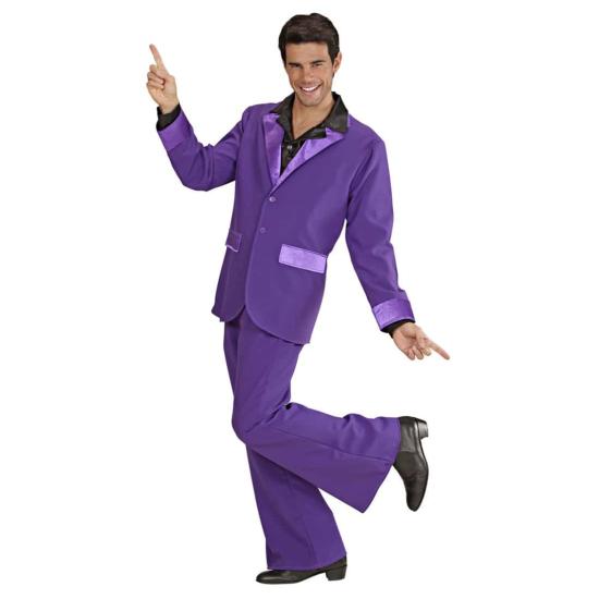 Fantasia de festa violeta adulta