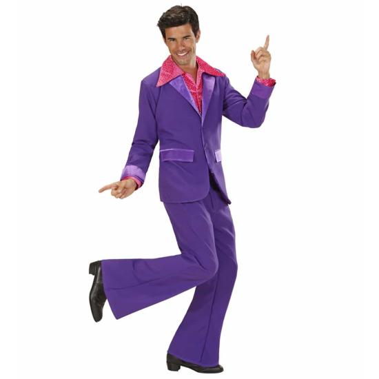 Fantasia de festa violeta adulta