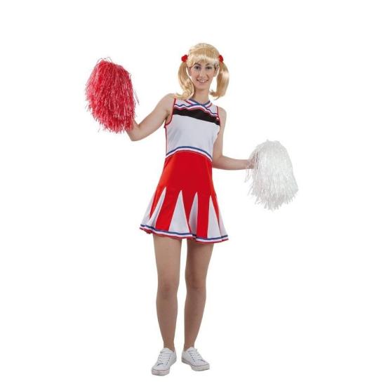 Fantasia de líder de torcida espanhola tamanho adulto Fantasia de líder de torcida espanhola tamanho adulto