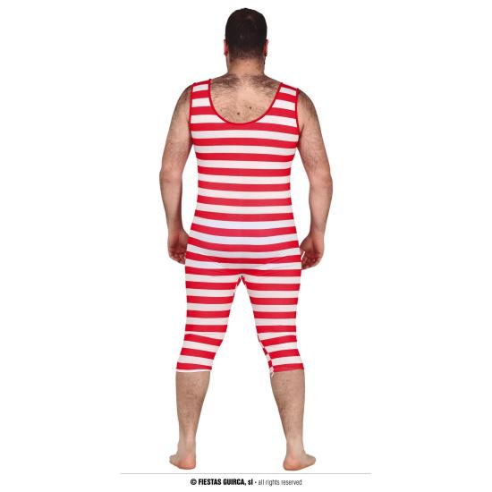 Fantasia de banhista ou homem forte dos anos 1920 para adulto