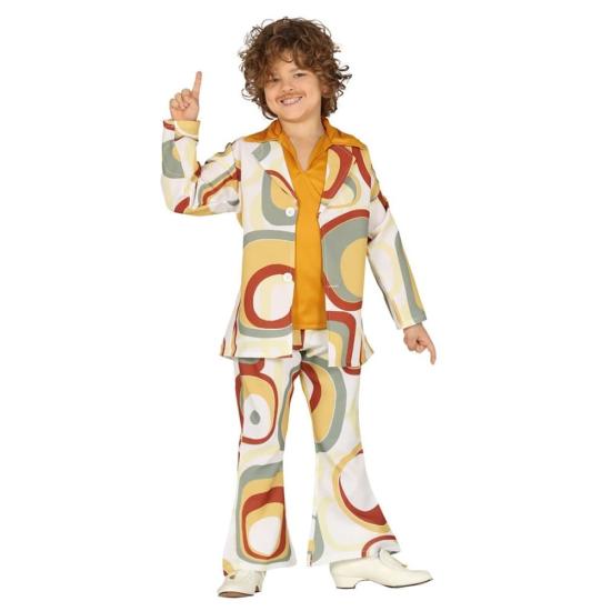 Fato de discoteca dos anos 70 para criança