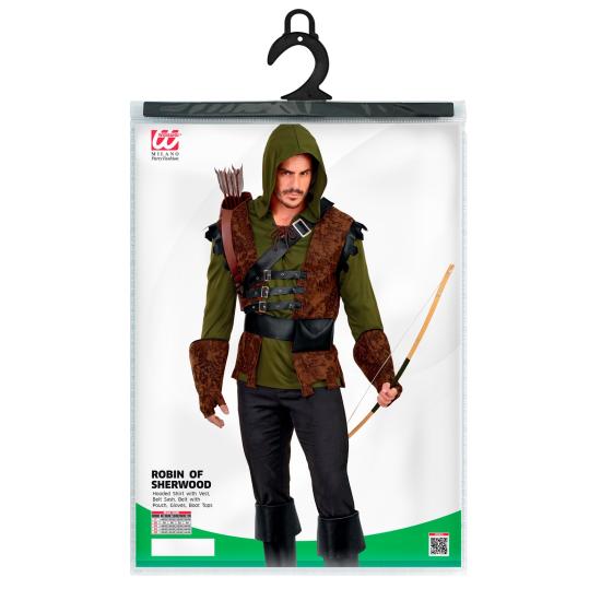 Fantasia de Arqueiro Robin Hood tamanho adulto
