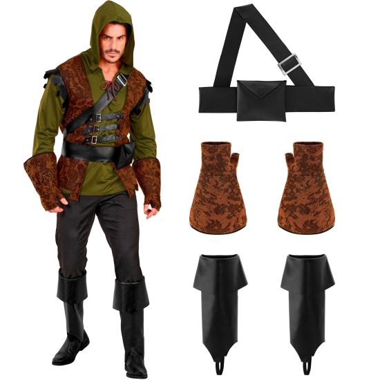 Fantasia de Arqueiro Robin Hood tamanho adulto