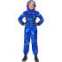 Fantasia de missão espacial azul surpreendente para mulheres