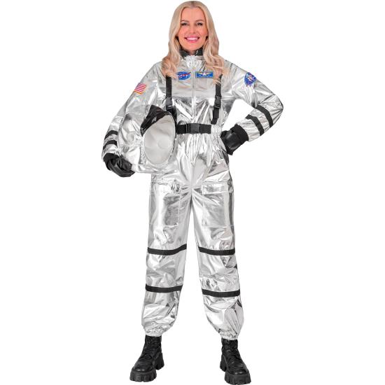 Fantasia prateada de missão espacial surpreendente para mulheres