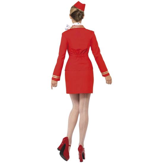 Fato de aeromoça britânica para mulher