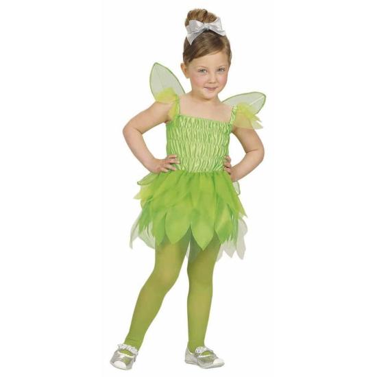 Fantasia infantil de fada Tinker Bell verde Fantasia infantil de fada Tinker Bell verde